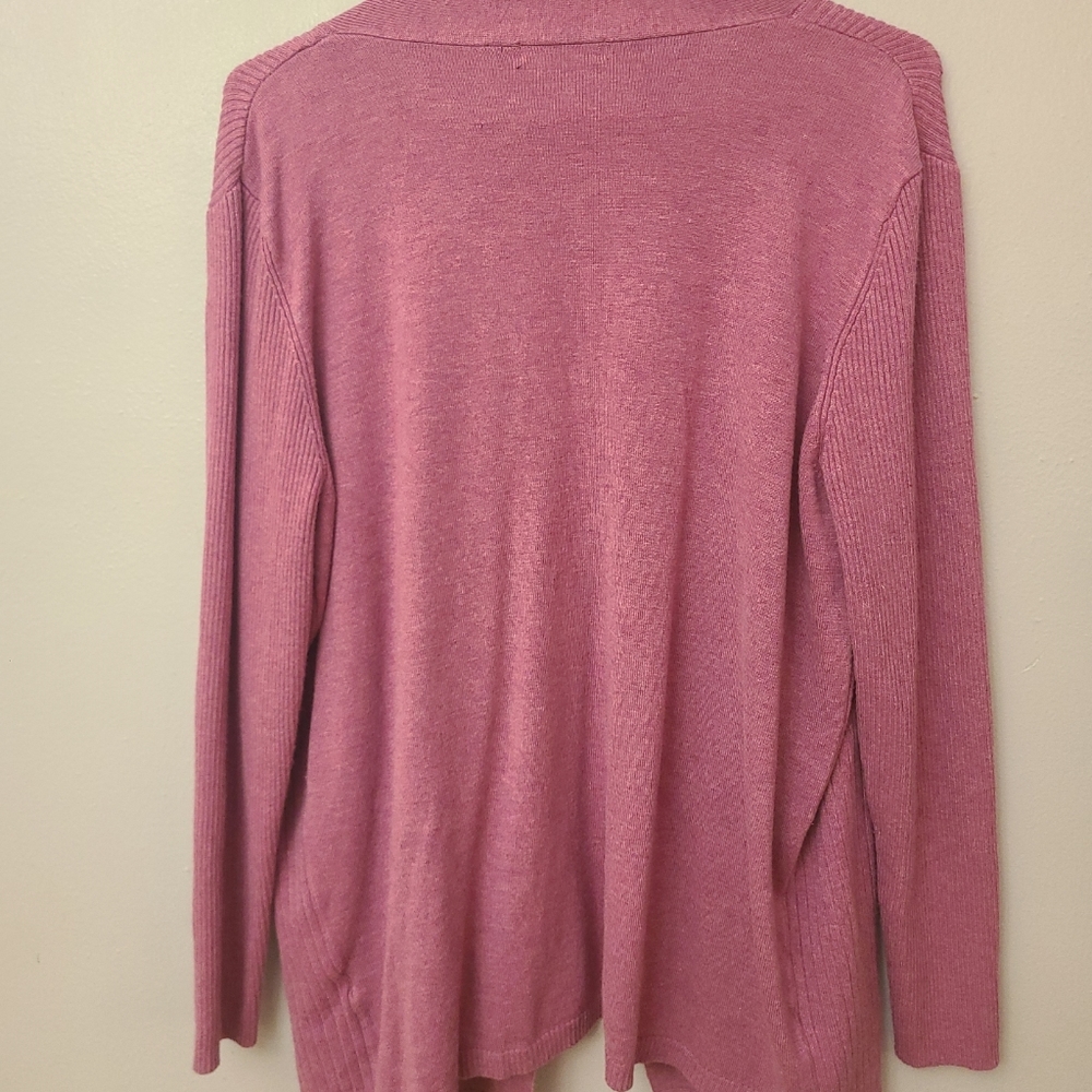 Vice-versa pink woman Large cardigan